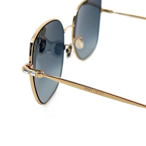 NEW!!! JIMMY CHOO Sunglasses FANNY/G/SK J5GFQ Authentic - Picture 6 of 11